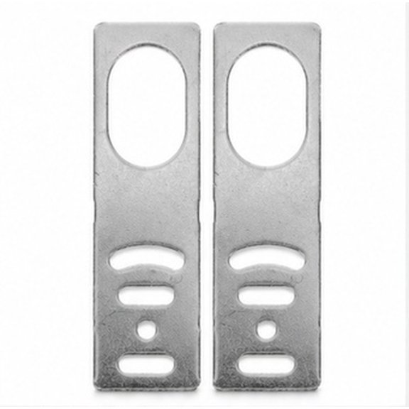 COMPUKAS -I Metal Heavy Duty I Shaped Mounting Bracket 15 Pieces