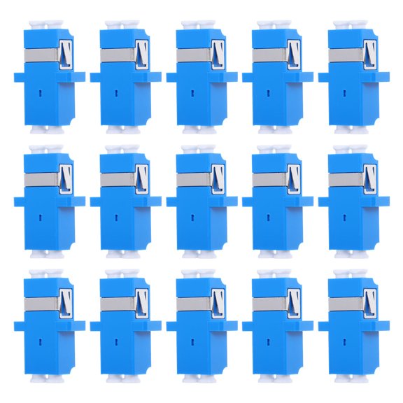 COMPUKAS 15pcs LC Fiber Adapter For Strong Connection In Fiber Networks