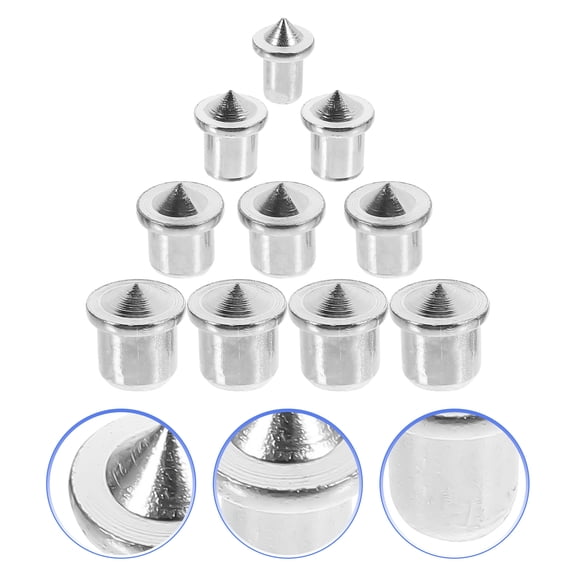 COMPUKAS Centering Pins for Woodworking Dowel Pin Silver Steel 1 Set