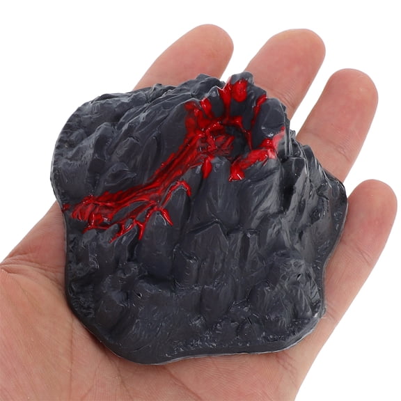 COMPUKAS Realistic Plastic Volcano Model Kit with 16 Multi-Piece Set for Educational Science Projects