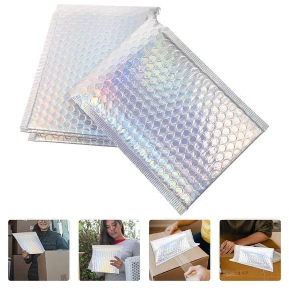 COMPUKAS 16-Pack Self-Seal Padded Mailer Envelopes for Shipping Clothing, Thick Design for Business Packaging