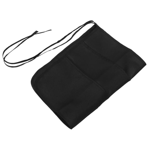 COMPUKAS 1Pack Black Cleaning Apron Unisex Polyester for Housework Tasks