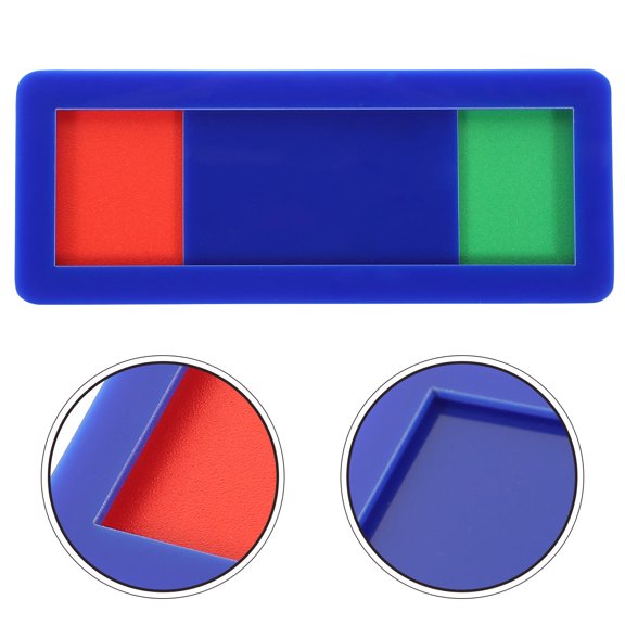 COMPUKAS 1Pack Blue Acrylic Door Sign For Conference Room Private 11.8X1.6X3.9in
