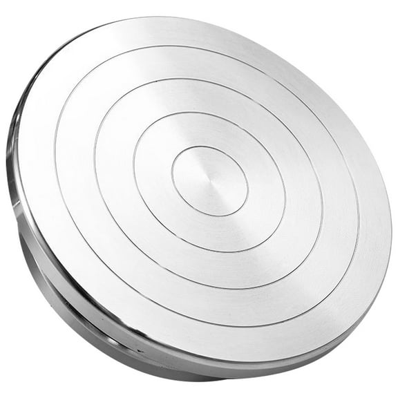 COMPUKAS Pottery Rotary Plate 360 Degree Rotation 1Set 7.9In