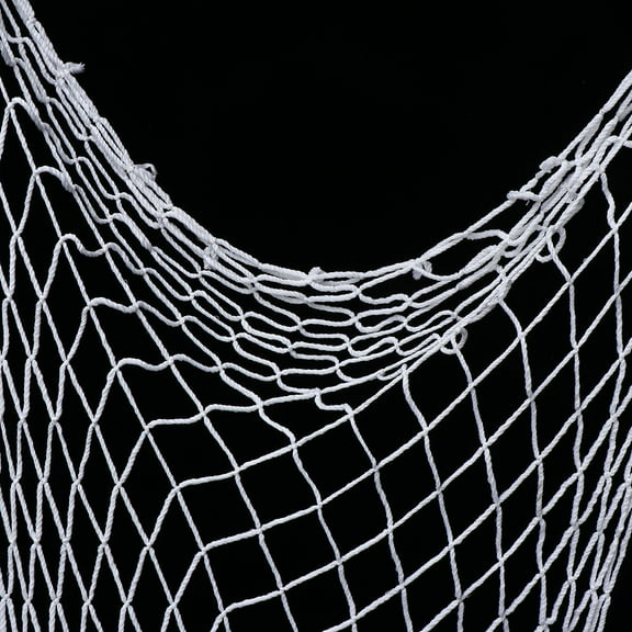 COMPUKAS 1Pack Polyester White Fall Prevention Net for Stair 500x100Cm