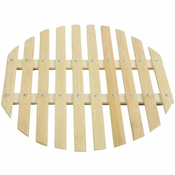 COMPUKAS Bamboo Steamer Basket for Pot Khaki 1Pack