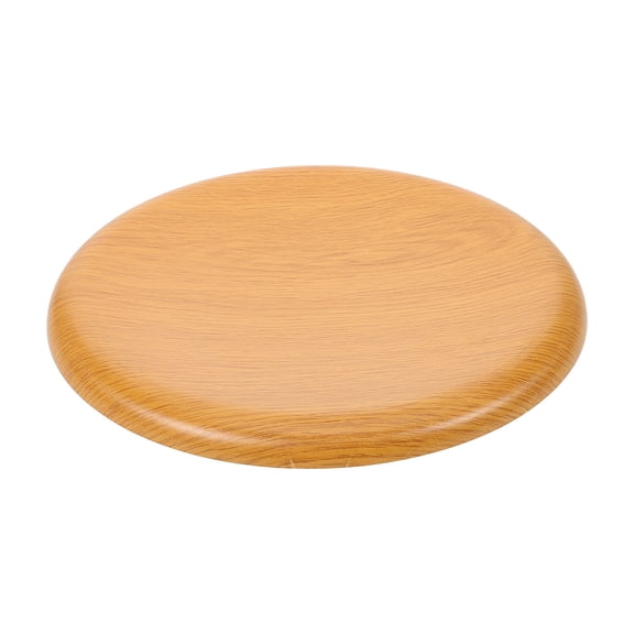 COMPUKAS 1-Pack Round Wood Seat Stool Replacement Light Brown Wear-Resistant Furniture Repair for Home Improvement