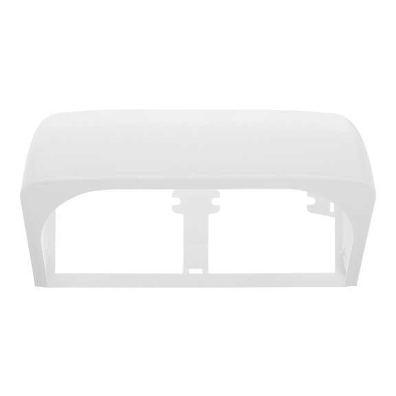 COMPUKAS White Plastic Outlet Plug Covers Protector for Charging Station Outlets, 1 Pack, Child Safety Electrical Socket Caps