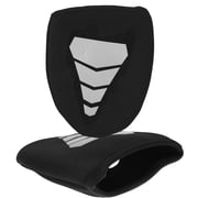 COMPUKAS Black Neoprene Windproof Cycling Overshoes Reflective Shoe Covers 1 Pair