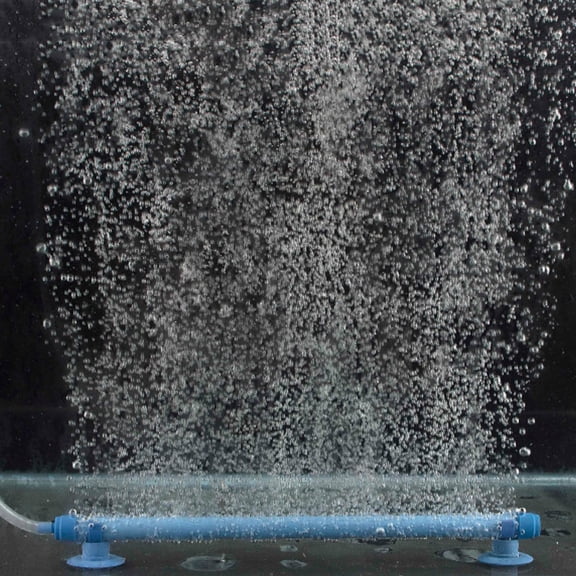 COMPUKAS Fish Tank Blue Bubble Bar Instant Bubbles for Aquarium Use 1Pc