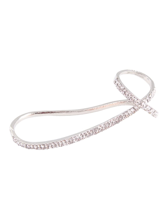 1Pc Multiple Finger Ring Palm Cuff Decorative Elegant Accessory