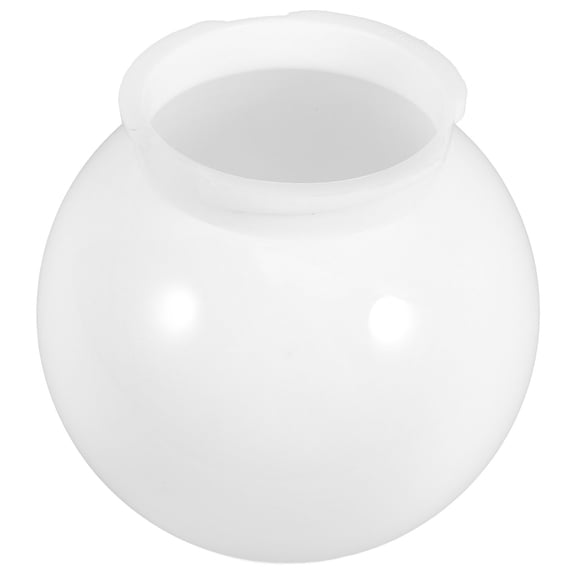 COMPUKAS 1Pcs Acrylic Globe Lampshade for Light Diffusion in Driveways and Patios