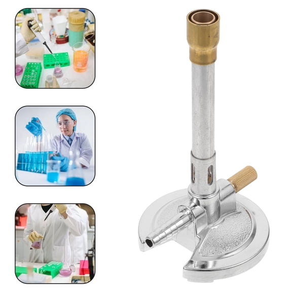 COMPUKAS 1Pcs Bunsen Burner for Lab Gas and Stable Operation in Biology Research