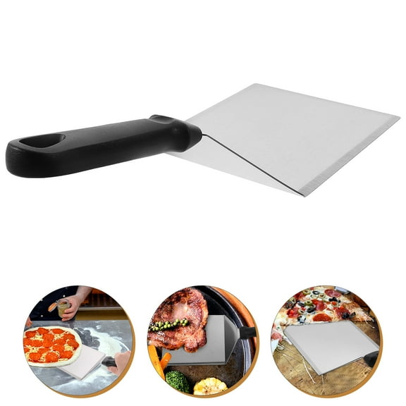 COMPUKAS 1Piece Grill Spatula Tool Stainless Steel Shovel Perfect For Outdoor Grill And Hotel Use