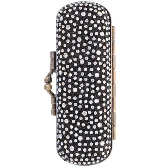 COMPUKAS 1Set Lipstick Protective Case Alloy Storage for Makeup Anti-Breakage Chinese Style