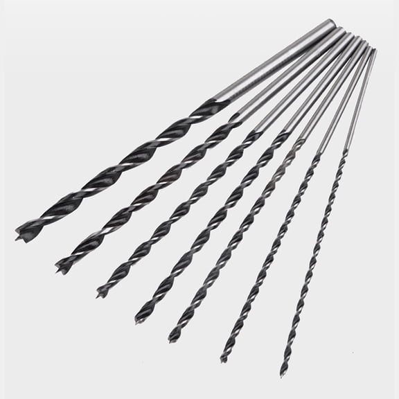 COMPUKAS Steel Wood Drill Bit Set with 3-Point Design for Accurate Positioning and Performance, 1 Set
