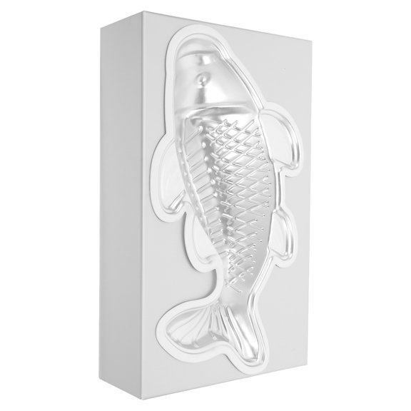 COMPUKAS 1Set Ocean Themed Aluminum Fish Mold for Chocolate Candy Jelly Pudding and Party Baking