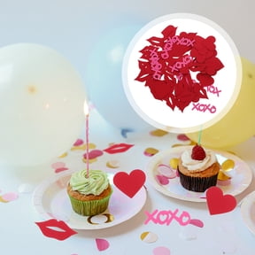 COMPUKAS 1Set Wedding Party Confetti Paper Biodegradable for Table Decor and Photo Props