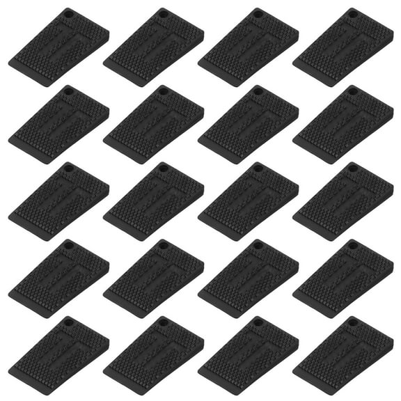 COMPUKAS 20PCS Toilet Shims for Leveling Plastic Balance Pads for Cabinet Sofa Home Use