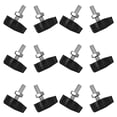 thumbnail image 1 of COMPUKAS 20Pcs Electric Fan Mounting Kit To Reduce Wobbling Black Metal Fixtures For Office Use, 1 of 8