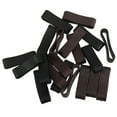 thumbnail image 1 of COMPUKAS 20Pcs Replacement Strap Keeper Rings for Waist Belt Loop Retainer Fake Material, 1 of 8