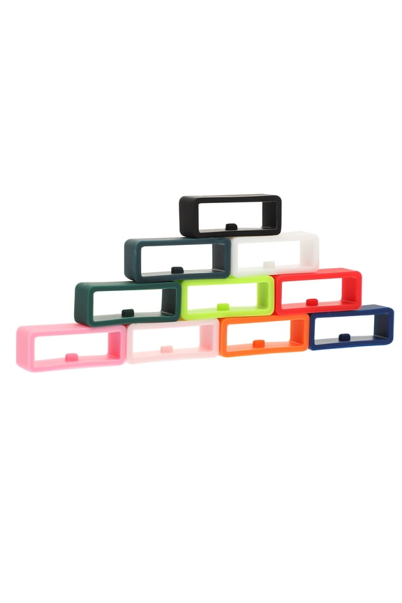 25Pcs Silicone Watchband Parts Assorted Color for Daily Use