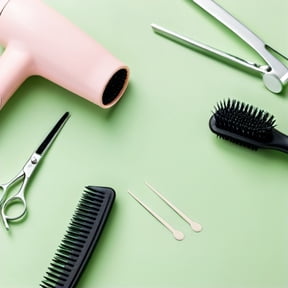 COMPUKAS 270-Piece Reusable Plastic Hair Curler Pins for Secure Hold and Easy Styling Application