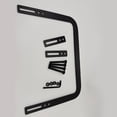 Steel Retainer Bar COMPUKAS Mattress Baffle Metal Nonslip Grippers Black for Home Use 2Pcs ...