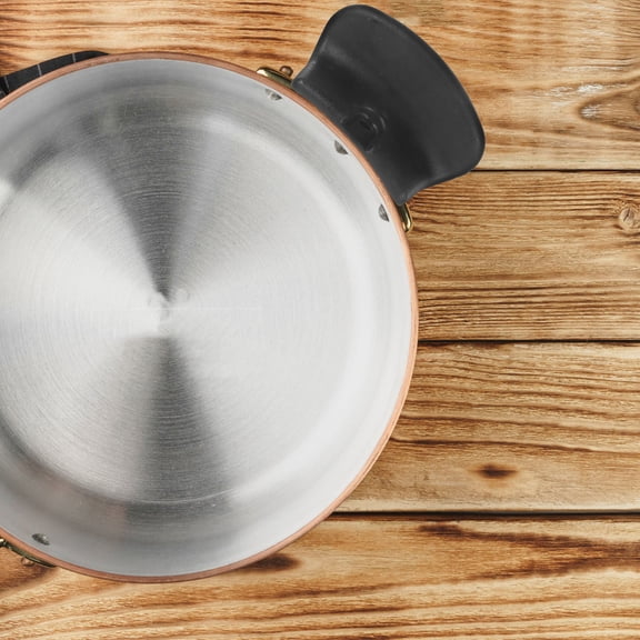 COMPUKAS 2Pcs Boiler Handle Grip Replacement Pot Handle Black Square Minimalist Design for Home Users