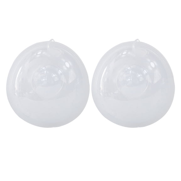 COMPUKAS 2-Pack Silicone Breastfeeding Pump Protectors Portable Nursing Covers for Moms Comfort and Hygiene