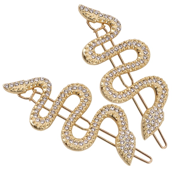 COMPUKAS 2-Pack Metal Dreadlock Hair Clips in , Stylish Hair Accessories for Women, Perfect for Festivals and Everyday Wear