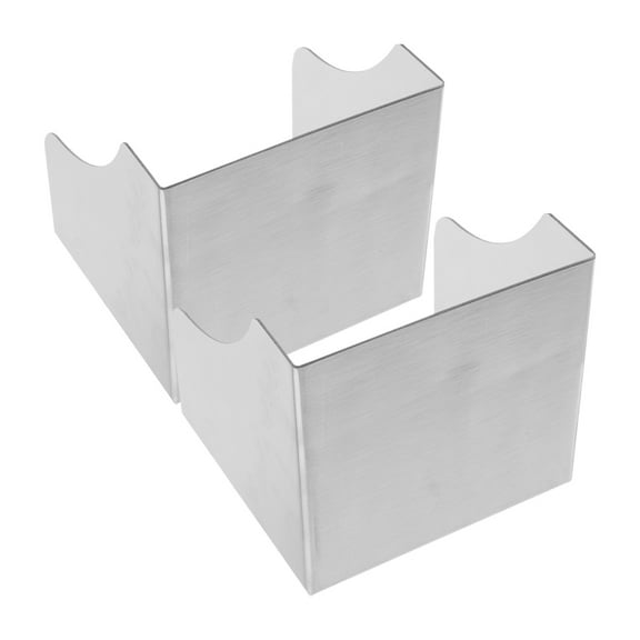 COMPUKAS 2Pcs Door Cover Stainless Steel For Facility Managers