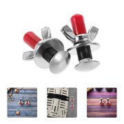 COMPUKAS Set of 2 Lightweight Stainless Steel Diving Bolts with Wing Nut Screws for Secure Fit