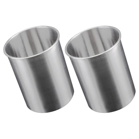 COMPUKAS 2Pcs Ice Holder for Party Stainless Steel for Adults in Bar and Cafe