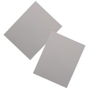 COMPUKAS 2-Pack Lightweight Grey Linoleum Blocks for Stamp Carving, Printing, and Craft Projects