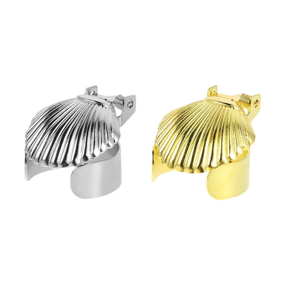 COMPUKAS 2Pcs Automatic Candle Extinguisher Metal Snuffer Tool for Home Safety and Decor