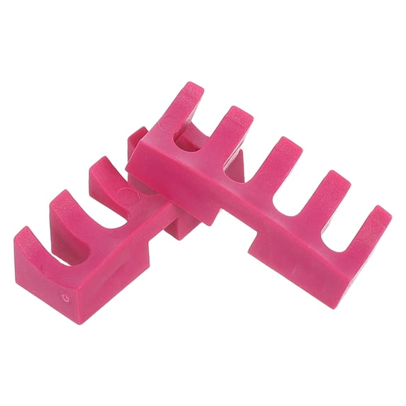 COMPUKAS 2Pcs Pink Embedded Badminton Racket Stringing Machine Tool with Pressure Reducer