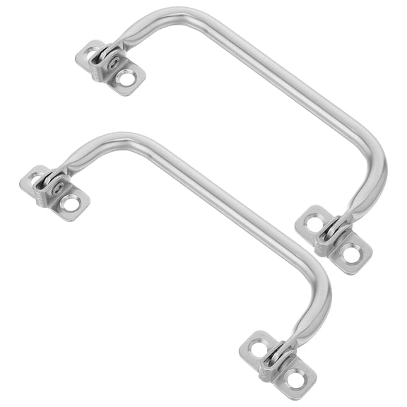 COMPUKAS 2Pcs Portable Heavy Duty Stainless Steel Pull Handle for Cabinets and Tool Cart Use