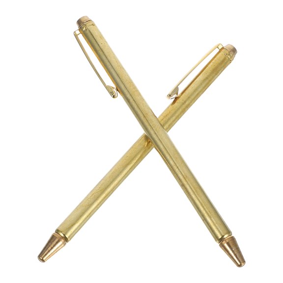 COMPUKAS 2Pcs Portable Water Dowsing Stick Tool With Copper Alloy Metal Divining Rods For Outdoor Use