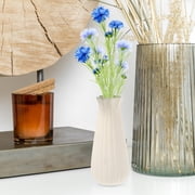 COMPUKAS Lifelike Blue Artificial Cornflower Bunches for Floral Arrangements