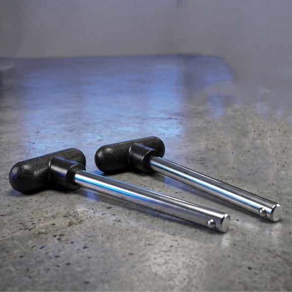 COMPUKAS 2-Pack Heavy Duty Weight Stack Pins for Workout Machines, Compact for Gym Equipment Use