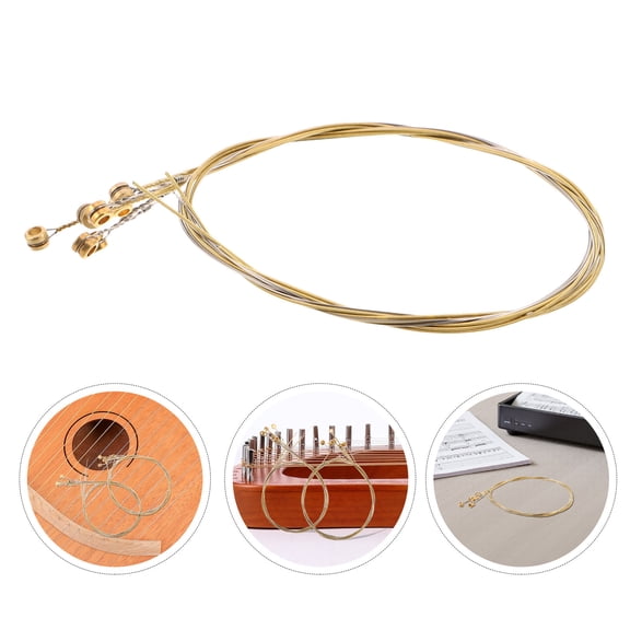 COMPUKAS 2Set 7 ng Lyre Harp Replacement Metal Steel for Lap Harp Accessories