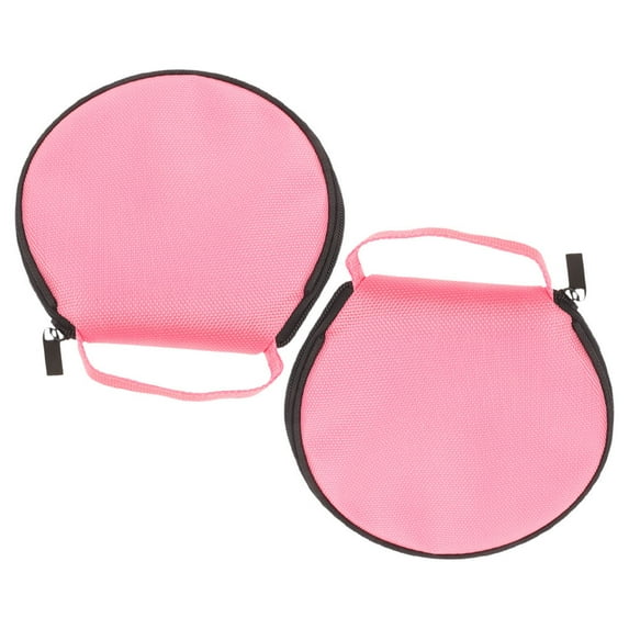 COMPUKAS CD Storage Bag 2-Pack Disk Holder Case with Oxford Cloth for Compact Disc Organization