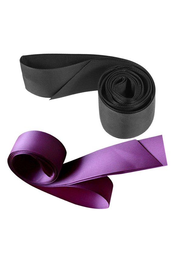 2pcs Backpacks Straps Fabric Elegant Design Purple Women Wedding Dress Accessory For Bridal Party