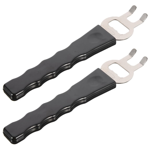 COMPUKAS 2pcs Barbecue Gripper Tool Bbq Clamp For Grill Handling Non Slip Design For Outdoor Cooking Kitchen Use