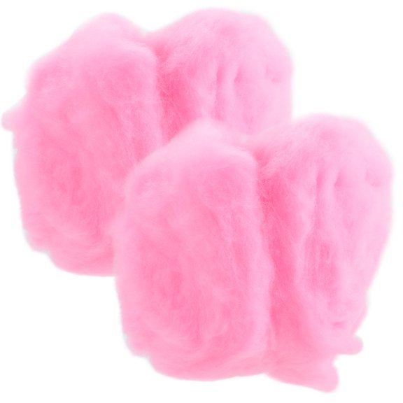 COMPUKAS Pink Cloud Decor Simulated Cotton Hanging for Ceiling and Room 2Pcs