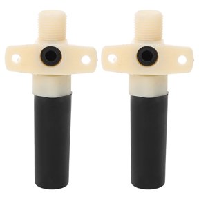 COMPUKAS Cattle Water Feeder Valve Stable Water Supply Beige 2Pcs