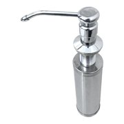 COMPUKAS 304 Stainless Steel Brushed Kitchen Soap Dispenser 1 Set