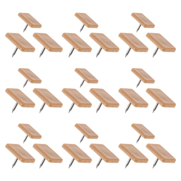 COMPUKAS 30Pcs Plastic Drawer Glides with Noise Reduction for Smooth Silent Sliding and Heavy Load Support