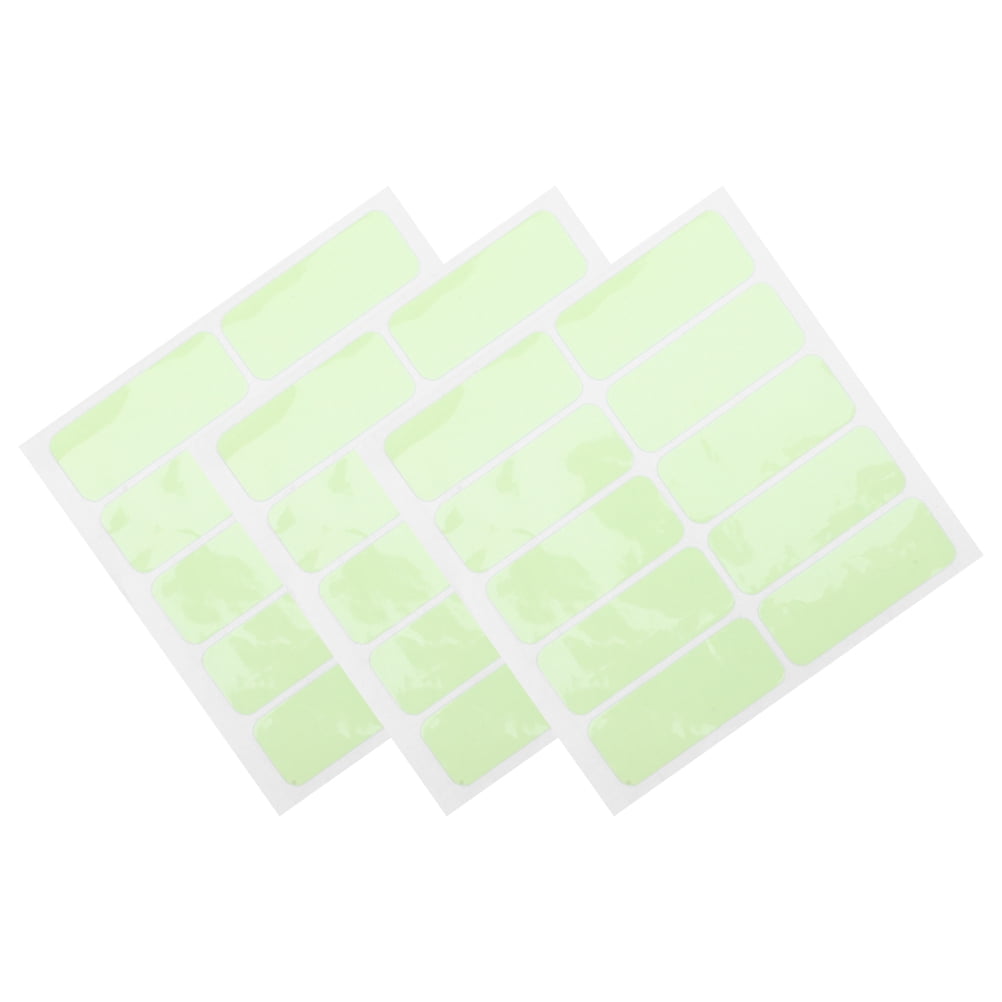 Pvc Light Stickers COMPUKAS 30pcs PVC Night Stickers Light Green Minimalist Night Luminous ...